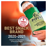 Pipers Cider Vinegar Sea Salt Crisps 150g, imported from the UK