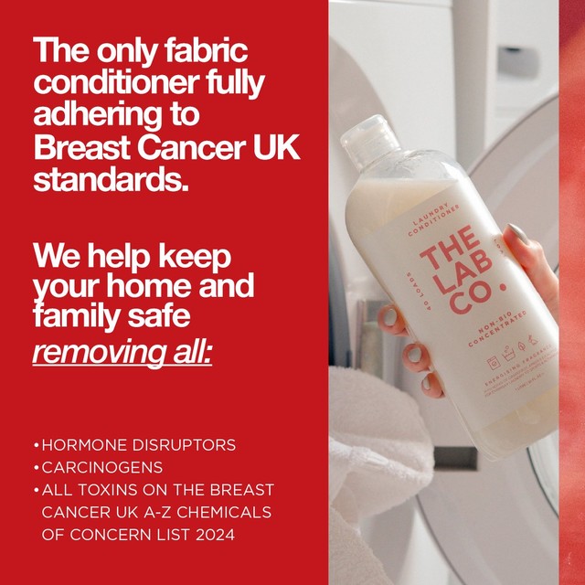 The Lab Co. energising non-bio fabric conditioner 1L (British brand)