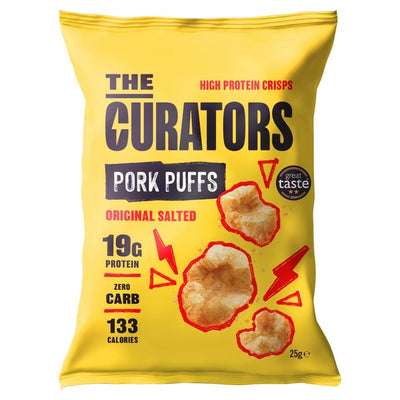 M&S The Curators Salted Pork Puffs Pork Snack 25g- Buy online at McGrocer