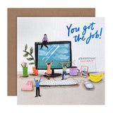 M&S M&S New Job Greeting Card 15cm x 15cm- Buy online at McGrocer