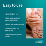 Compeed medium corn plasters 10 pack - British product
