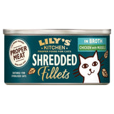 M&S Lily's Kitchen Shredded Fillets Chicken & Mussels in Broth Wet Cat Food 70g- Buy online at McGrocer