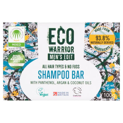 M&S Little Soap Company Eco Warrior Men's Edit Shampoo Bar 100g- Buy online at McGrocer