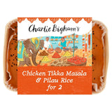 M&S Charlie Bigham's Chicken Tikka Masala & Pilau Rice for 2 Ready Meal 805g- Buy online at McGrocer
