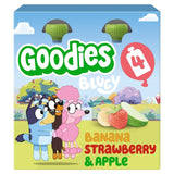 Goodies Bluey kids smoothie Banana Strawberry Apple 4x100g, UK version