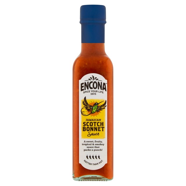 Encona Scotch Bonnet Extra Hot Pepper Sauce 220ml - British product