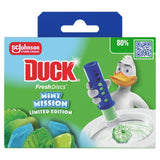 M&S Toilet Duck Fresh Discs Mint Mission Toilet Freshener Disc Holder- Buy online at McGrocer