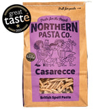 Northern Pasta Casarecce spelt pasta 450g, imported from the UK