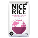 Nice Rice Pure Basmati Rice 500g, imported from the UK
