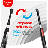 Colgate Charcoal Soft toothbrush heads pack of 4 - British product