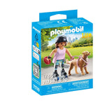 M&S Playmobil My Life Skater with Retriver Collectible Toy Set- Buy online at McGrocer