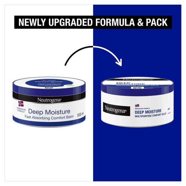 Neutrogena Deep Moisture Balm 300ml, imported from the UK