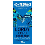 M&S Montezuma's Lordy Lord Cocoa Nibs Dark Chocolate Bar 90g- Buy online at McGrocer