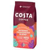 Costa Coffee Ground Coffee Intensely Dark Amazonian Blend 200g - British product