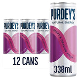 Purdey's energy drink Berry & Dragon Fruit, UK version