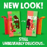 Bear raspberry and pineapple fruit splits snack pack - British product