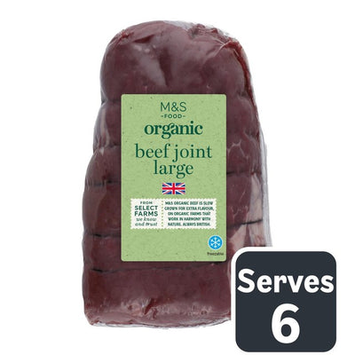 M&S Organic Beef Roasting Joint 1.1kg