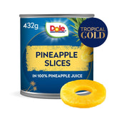 M&S Dole Pineapple Slices in Juice Canned Fruit 432g- Buy online at McGrocer