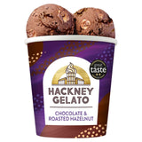 Hackney Gelato chocolate and roasted hazelnut gelato 460ml, UK version