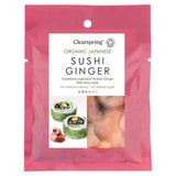 Clearspring organic Japanese sushi ginger with shiso herb 50g - British product