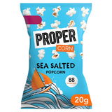 M&S Propercorn Lightly Sea Salted Popcorn Snack 20g- Buy online at McGrocer