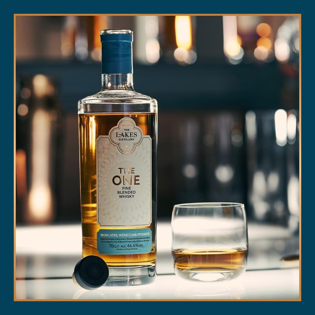 Lakes Distillery ONE Moscatel Wine Cask Expression Whisky 70cl (British brand)