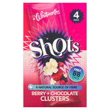M&S Whitworths Berry & Cluster Shots Dried Fruit Snack 4 x 25g- Buy online at McGrocer