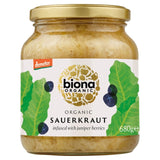 Biona Organic Sauerkraut with Juniper Berries 680g - British product