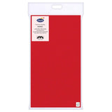 M&S Duni Red Dunicel Luxury Disposable Table Cover 118x180cm- Buy online at McGrocer