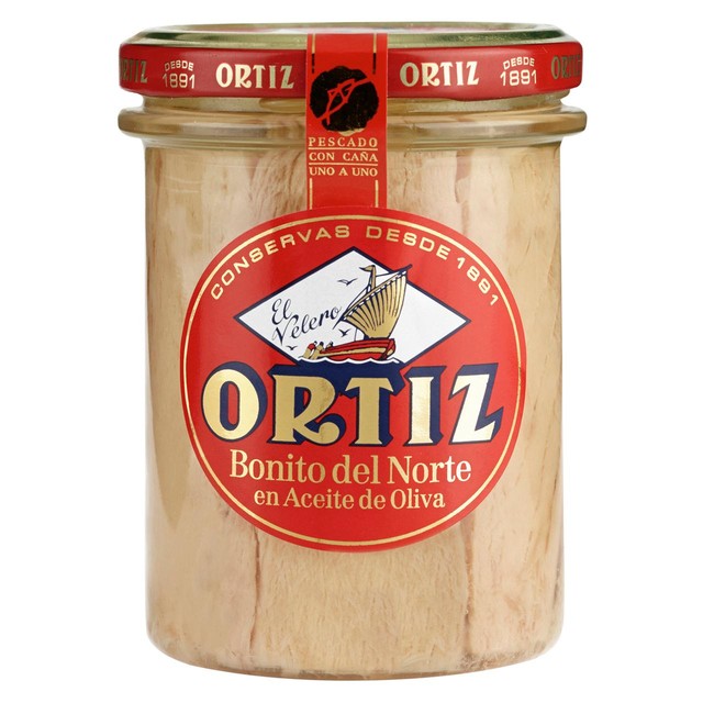Brindisa Ortiz Albacore Tuna Fillets in Olive Oil 220g - British product