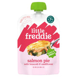 M&S Little Freddie Organic Salmon Pie Baby Food Pouch 7+ Months 120g- Buy online at McGrocer