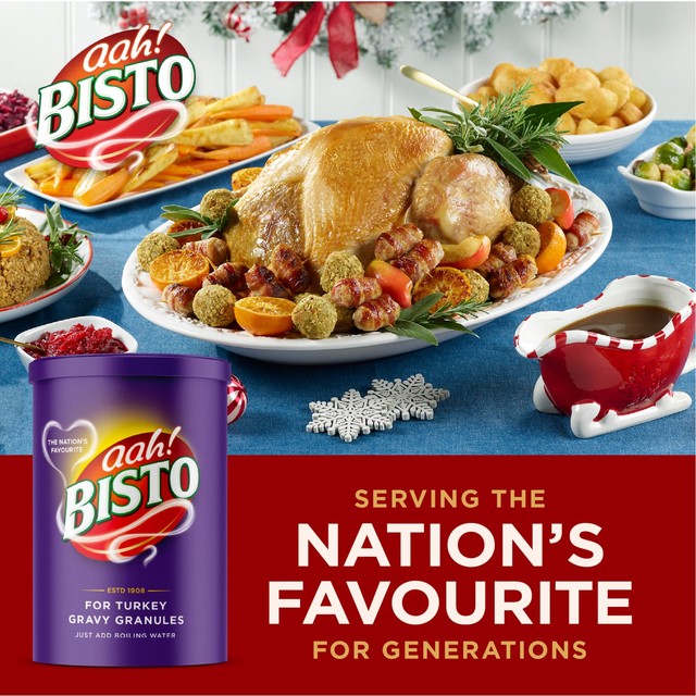 Bisto turkey gravy granules 190g - British product