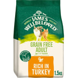 M&S James Wellbeloved Grain Free Adult Dry Cat Food Turkey- Buy online at McGrocer