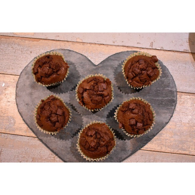 Emma's Country Cakes Double Chocolate Chip Muffins 6 per pack - British product