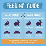 Burgess Junior and Dwarf Rabbit Food 3kg - British product