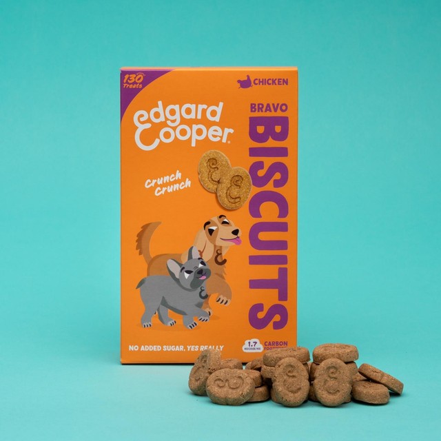 Edgard & Cooper chicken dog treats 400g - British product