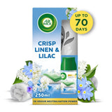 Air Wick air freshener Crisp Linen & Lilac Freshmatic Kit, UK version