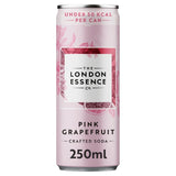 London Essence Co. Pink Grapefruit Crafted Soda 250ml, UK version