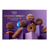 M&S M&S Milk Chocolate Biscuit Selection 10 Varieties 450g- Buy online at McGrocer