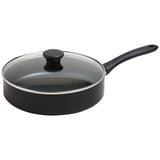 M&S M&S Collection Black Aluminium Non-Stick Sauté Pan 26cm- Buy online at McGrocer