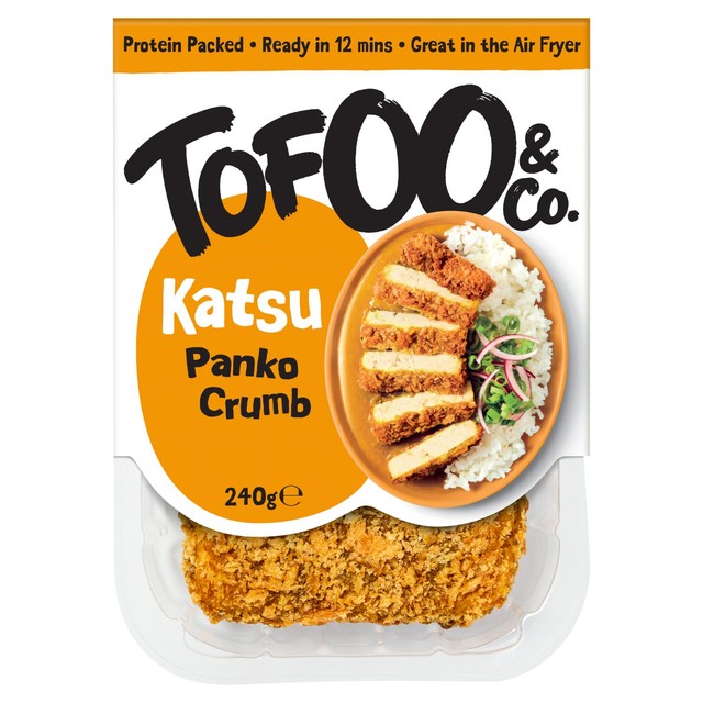The Tofoo Co. katsu style tofu pieces 240g (British brand)