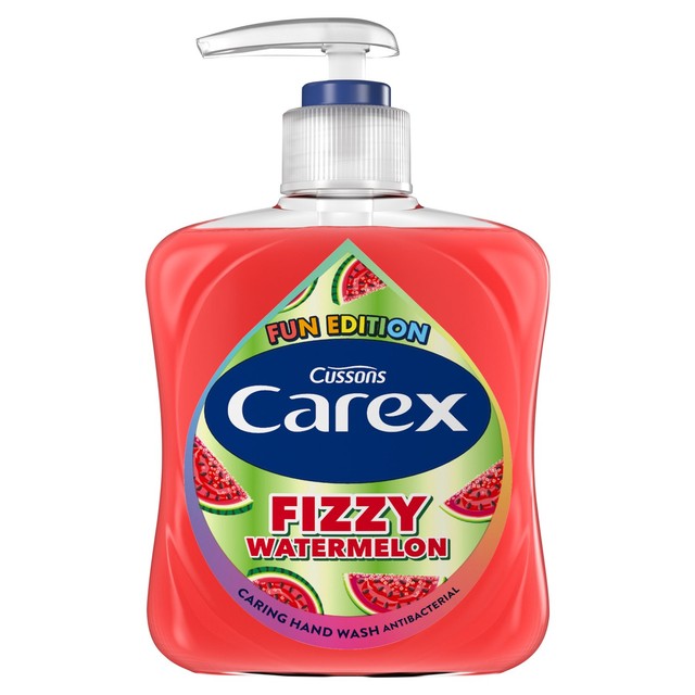 Carex Fizzy Watermelon hand wash 250ml - British product