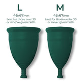 DAME Self-Sanitising Menstrual Cup Large - British product