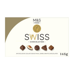 M&S Swiss Chocolate Assortment Pralines 145g