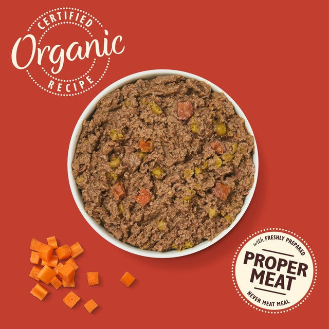 Lily's Kitchen beef and spelt wet dog food 150g, UK version