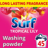M&S Surf Tropical Lily & Ylang-Ylang Washing Powder 2.25kg- Buy online at McGrocer