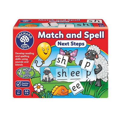 M&S Orchard Toys Match & Spell Next Steps Educational Spelling Game 5yrs+- Buy online at McGrocer