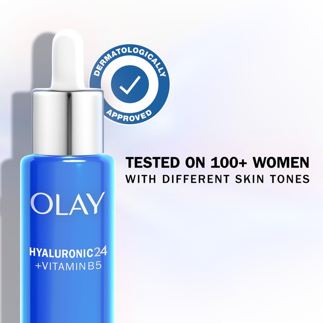 Olay Hyaluronic Acid Day Serum 40ml, imported from the UK