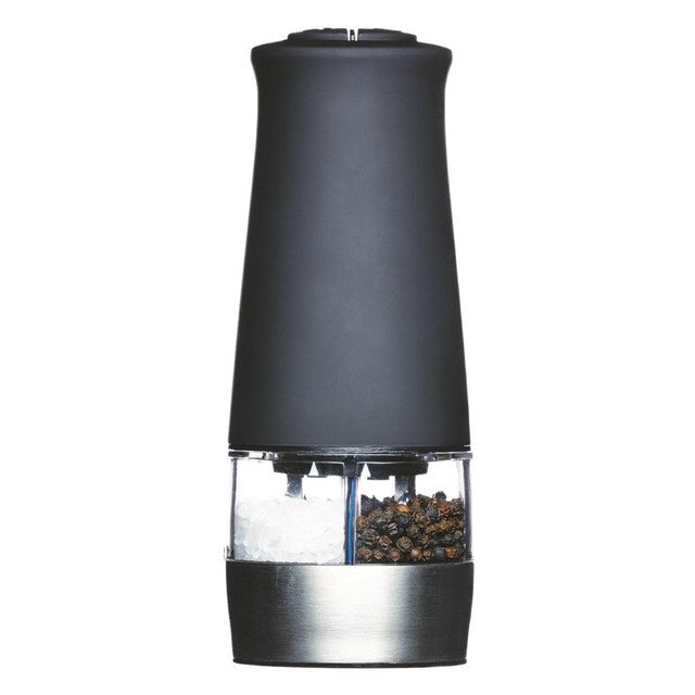 MasterClass electric dual salt and pepper mill 6x6x17cm, imported from the UK