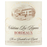 Chateau Les Riganes Bordeaux red wine 75cl - British product